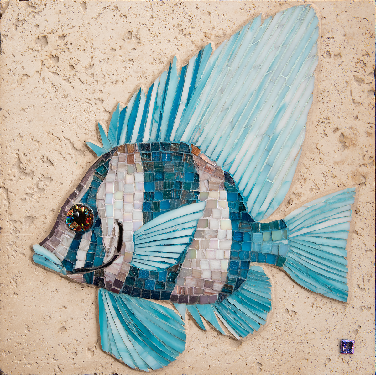 "Boarfish" Mosaic