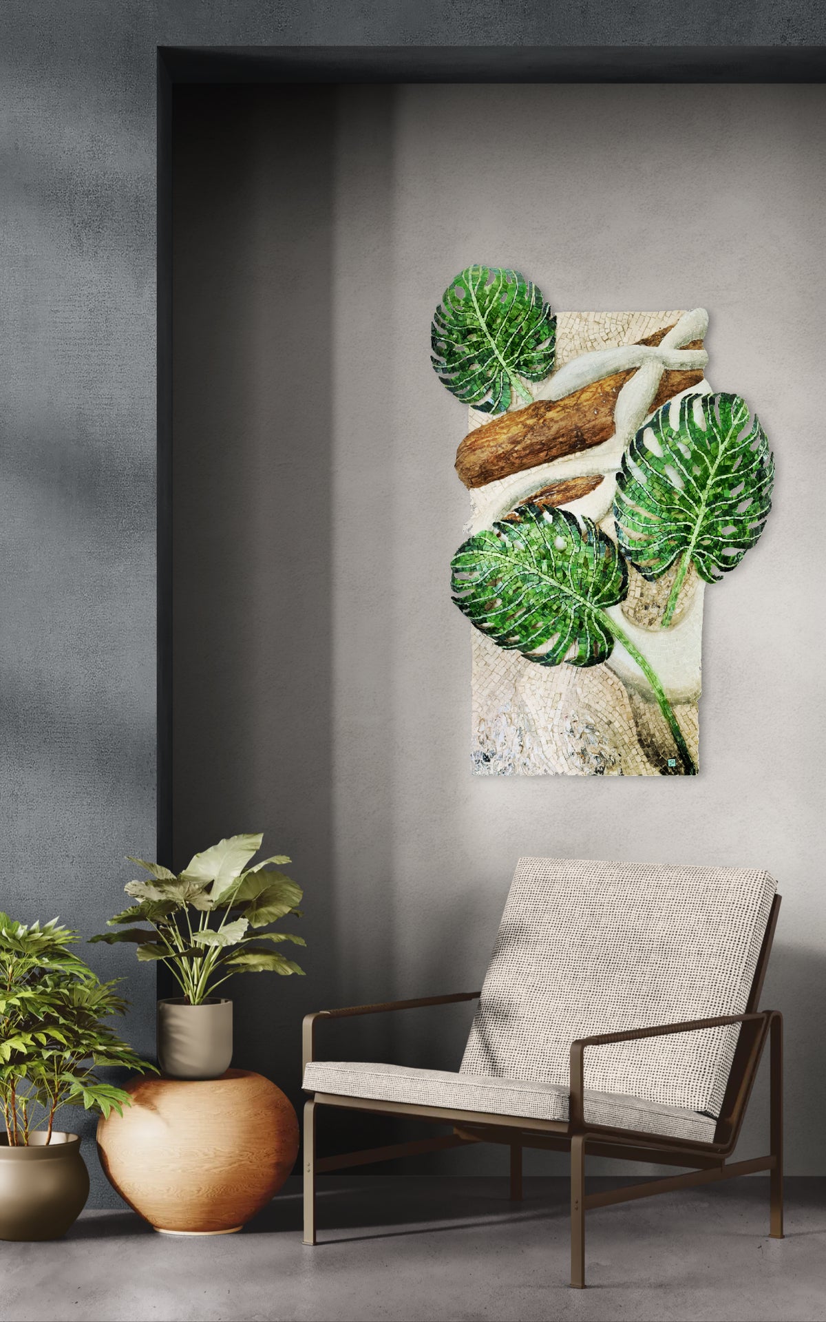 Monstera Mosaic