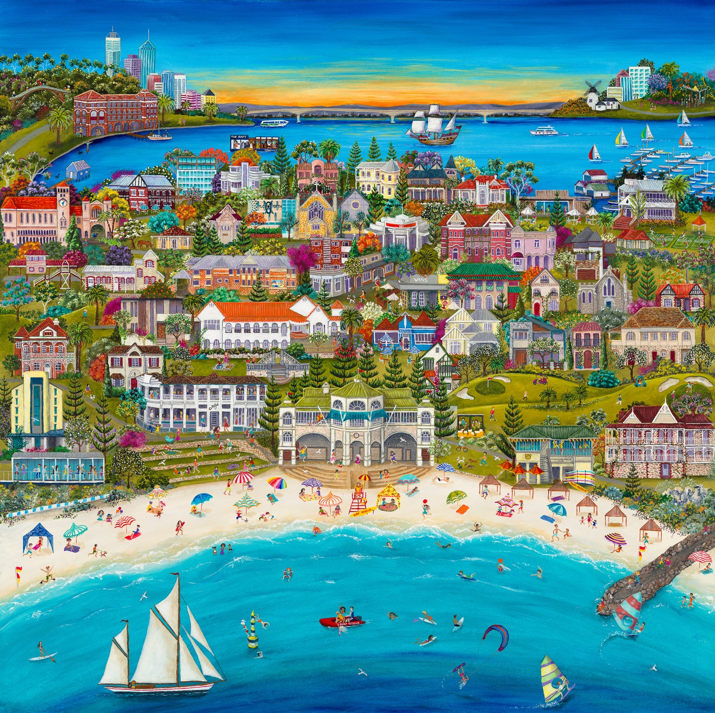 "Essence of Cottesloe" Print