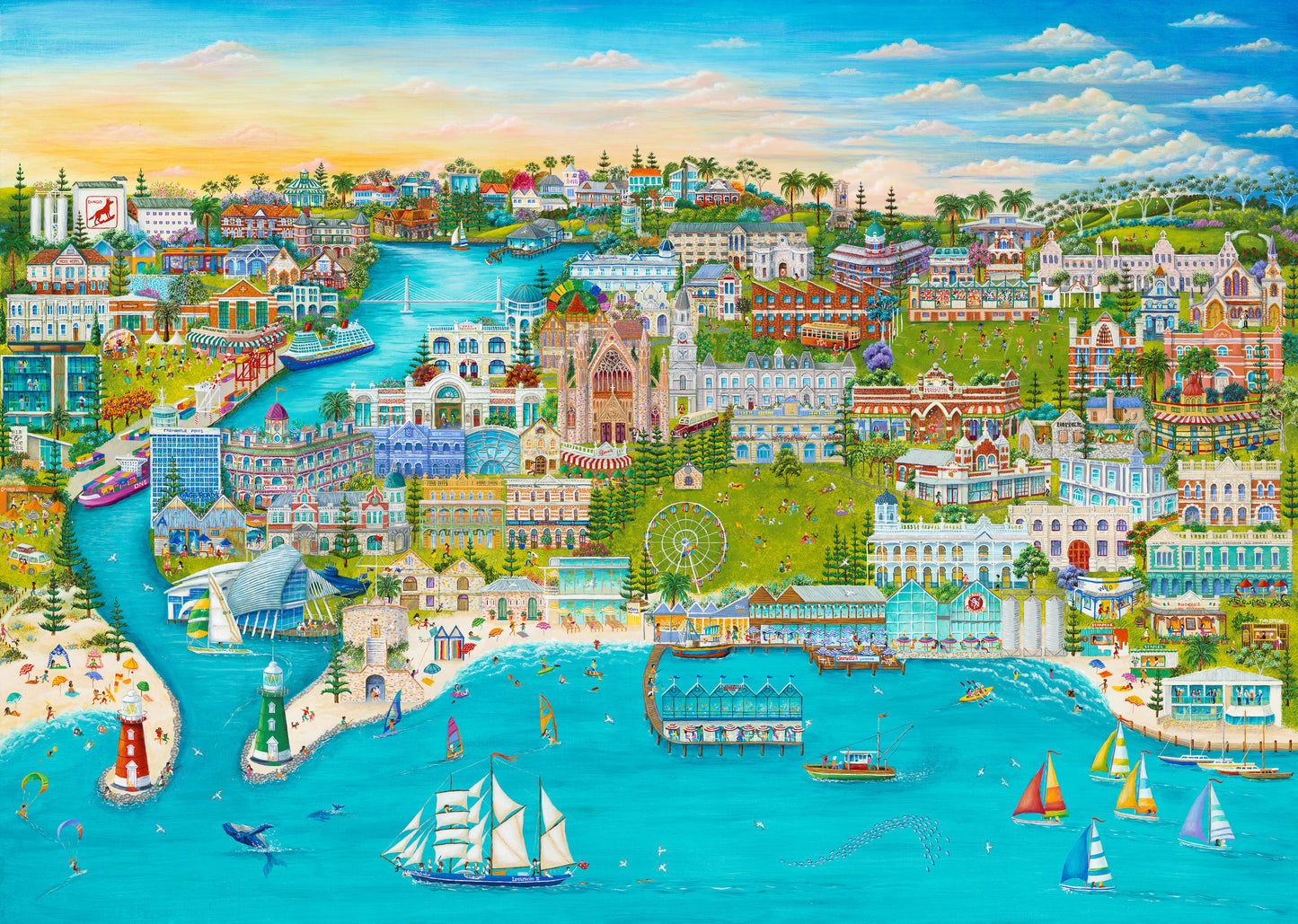 "Essence of Fremantle" Print