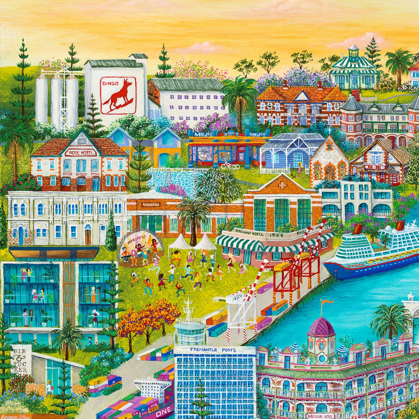 "Essence of Fremantle" Print