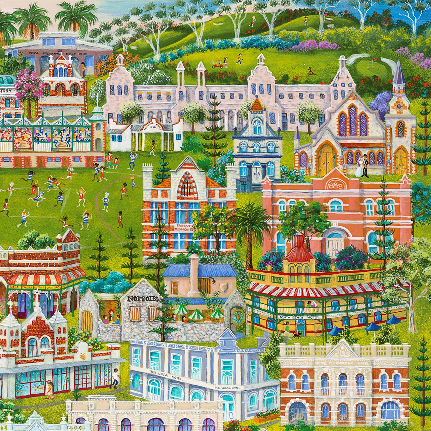 "Essence of Fremantle" Print