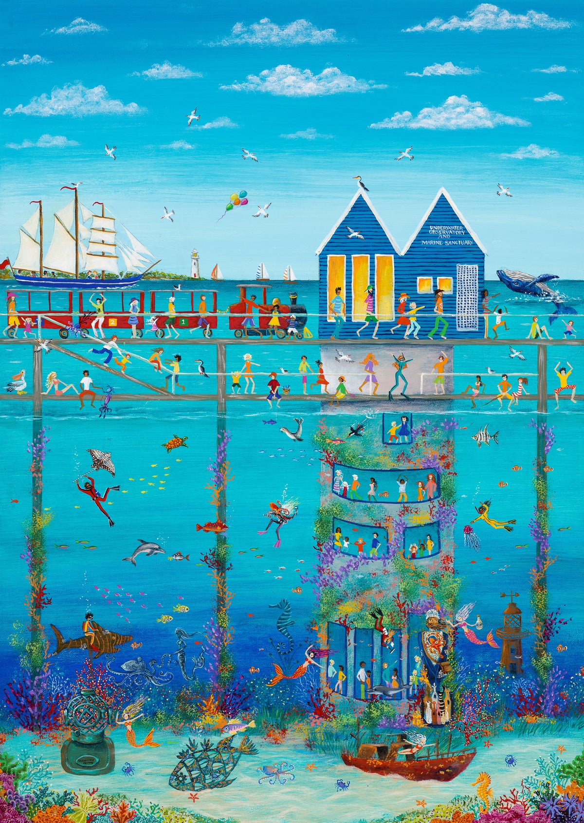 "Underwater Observatory" Print